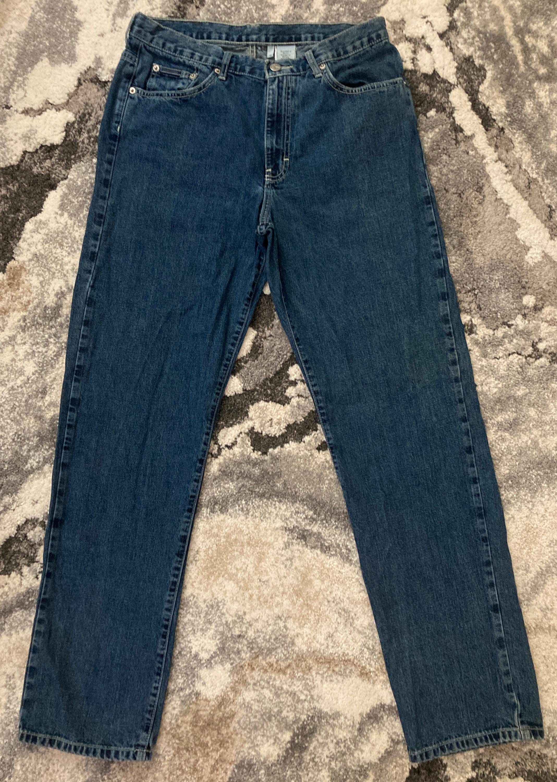 Ck Calvin Klein Jeans Vintage Women's 5-pocket Denim Jeans (medium