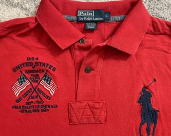 Polo Ralph Lauren ポロシャツ ジャマイカ × イギリス 現在、この商品の在庫はありません - Etsy