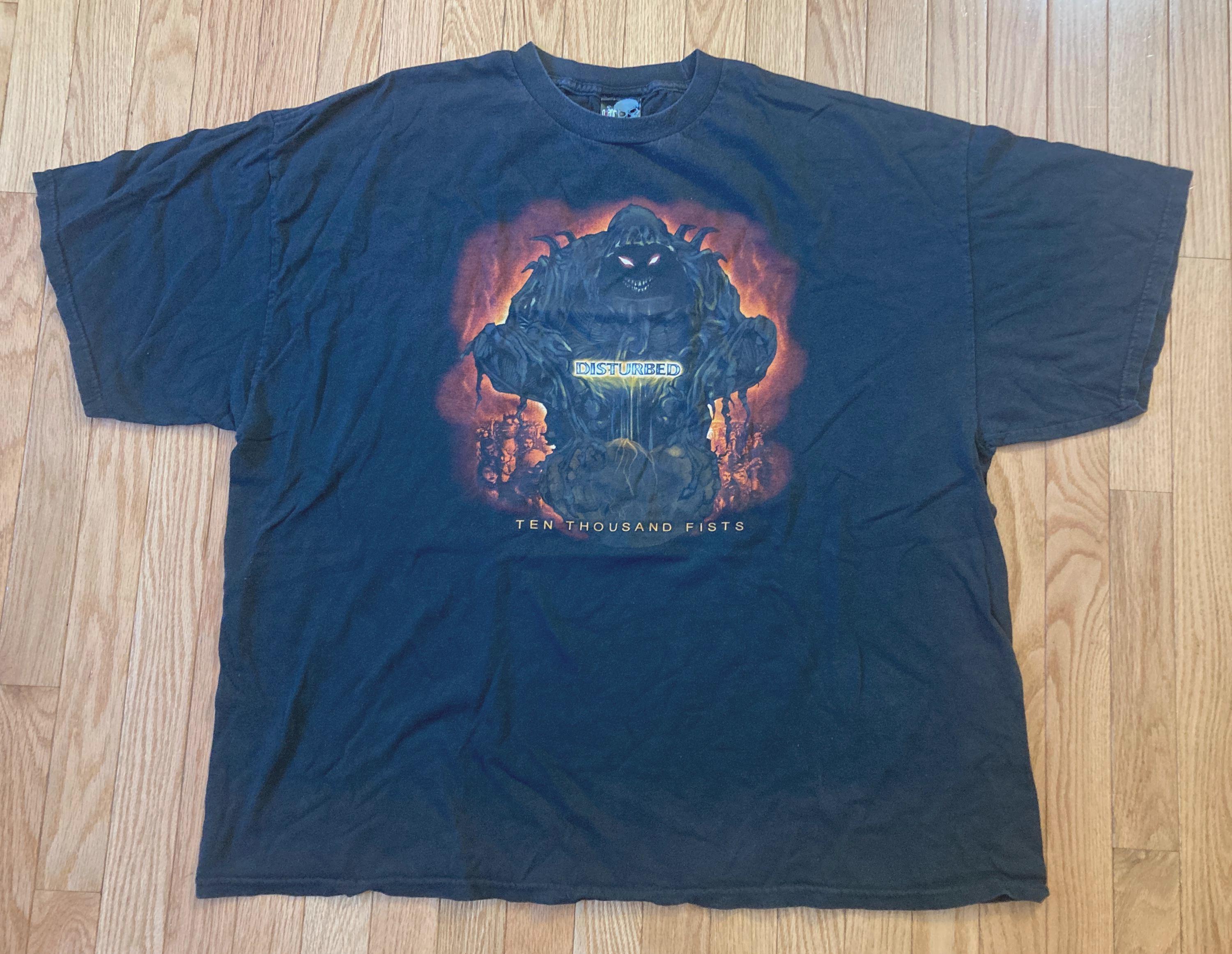 Disturbed Men's Short-sleeve Ten Thousand Fists Graphic T-shirt
