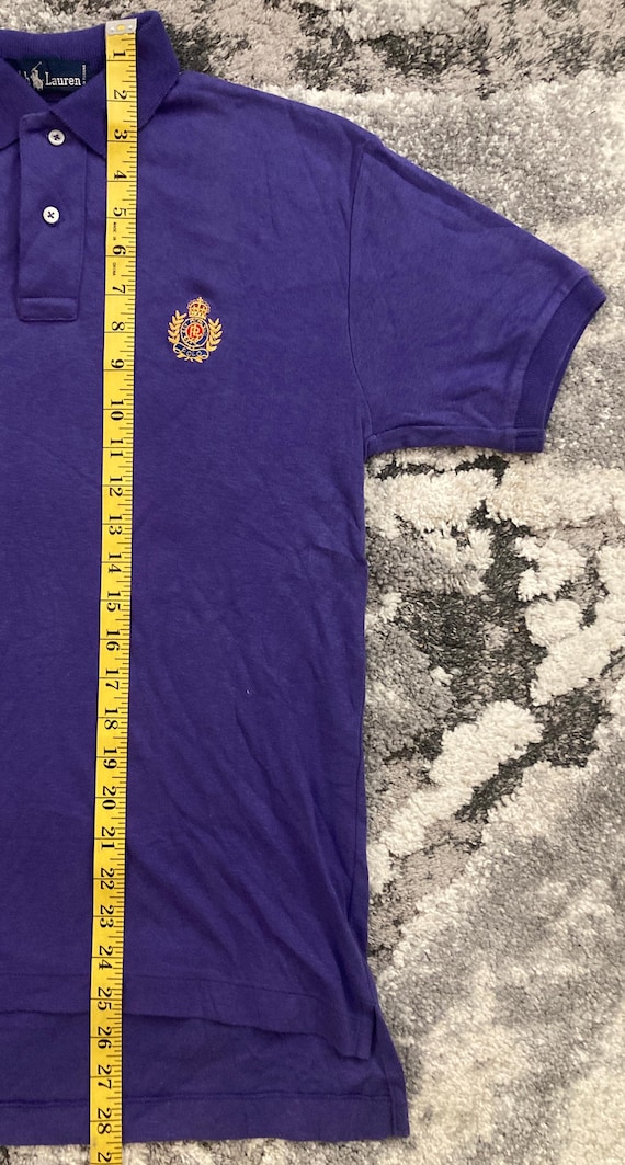 Ralph Lauren Adult Short-sleeve Polo Shirt (purple, Medium, M) - Etsy