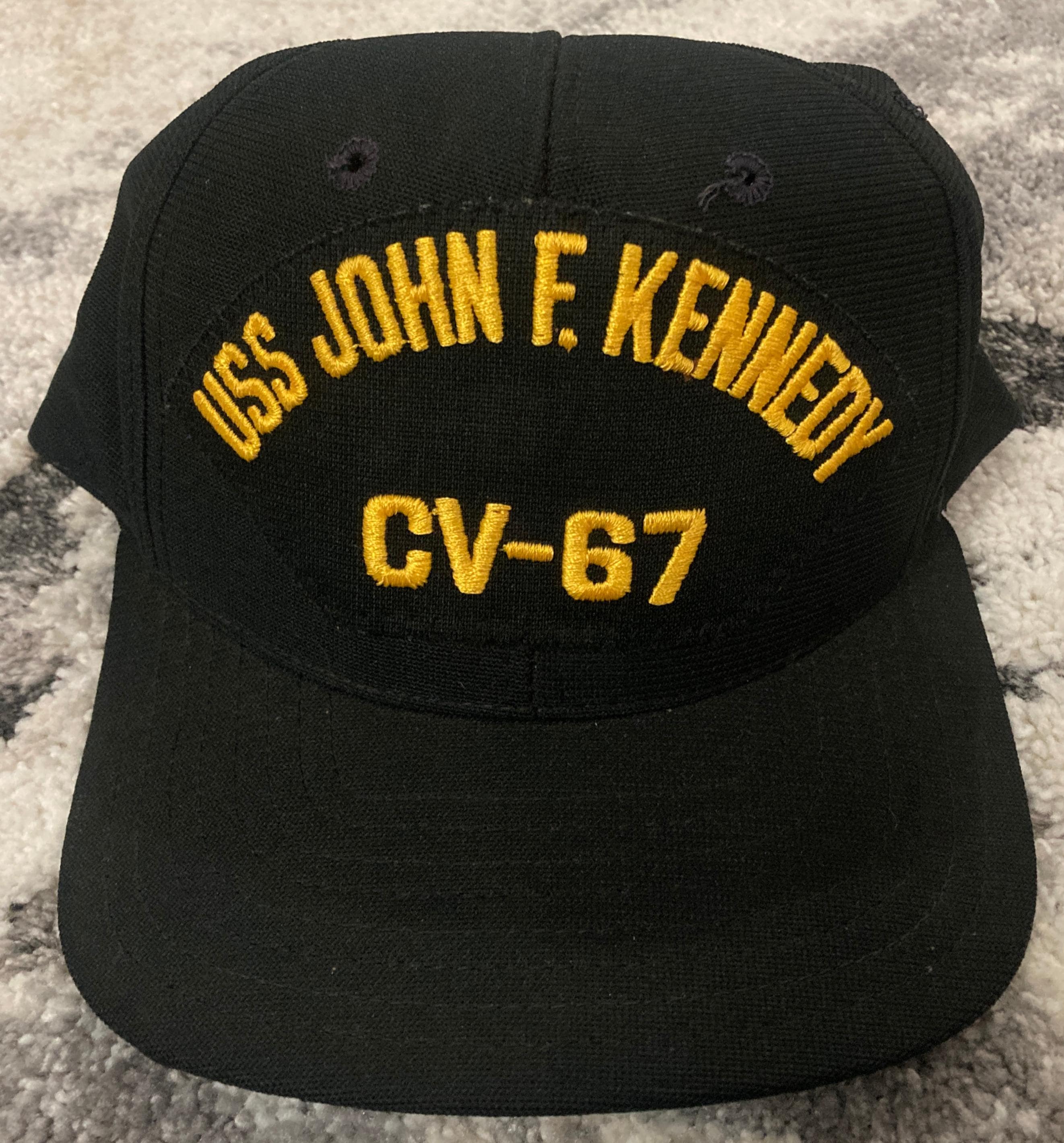 New Era Vintage Pro Model Adult USS John F. Kennedy CV-67 Cap Hat