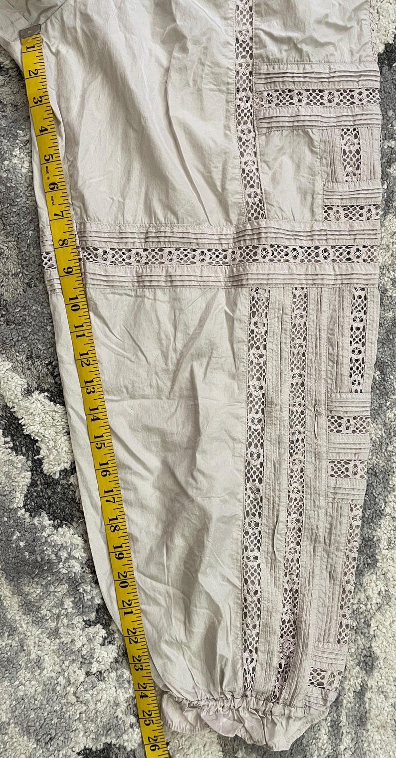 Free People Women's FP Movement Pants (Off-White, Large, L) image 9