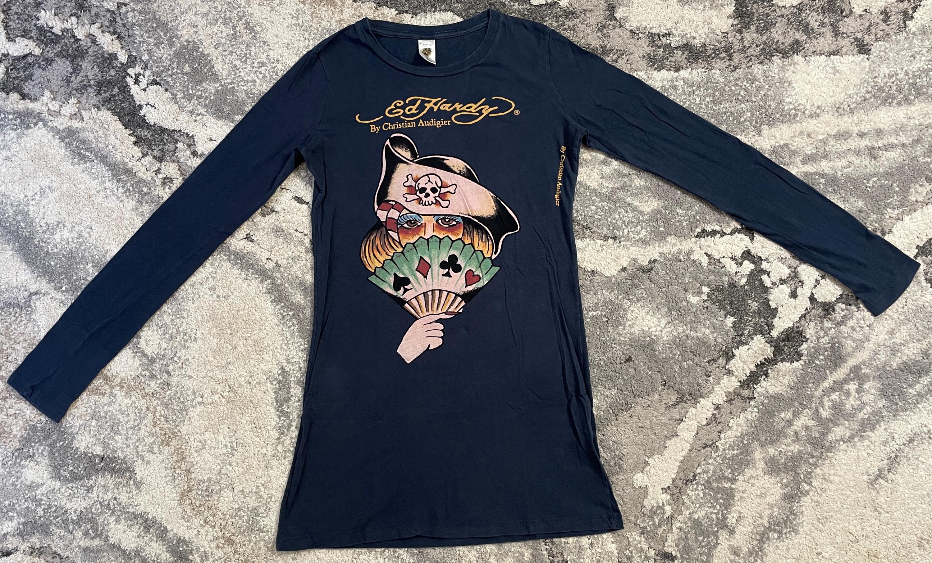 Ed Hardy Long Sleeve T - Etsy