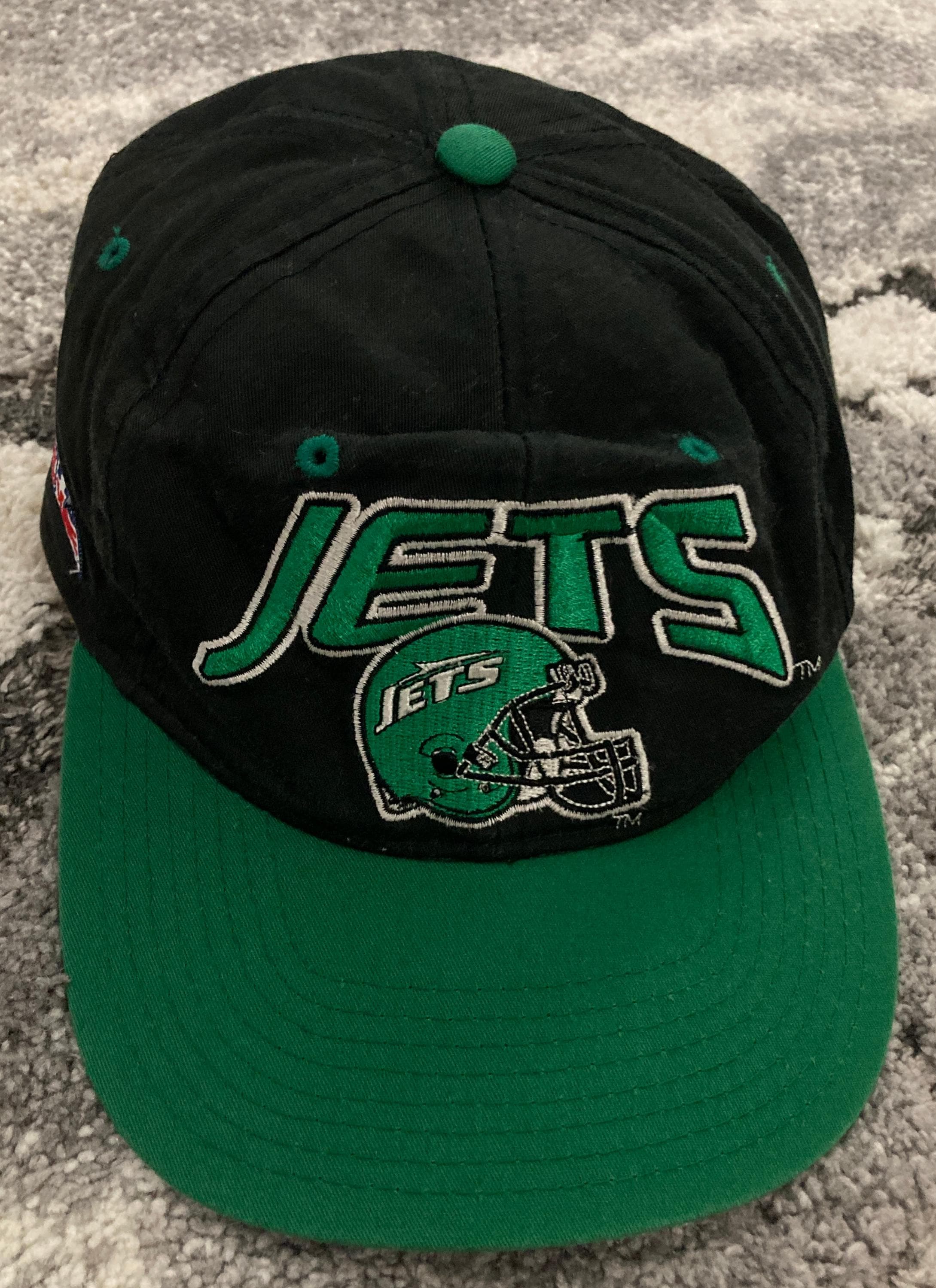 Starter Vintage NFL New York Jets Pro Line Cap / Hat (black/green