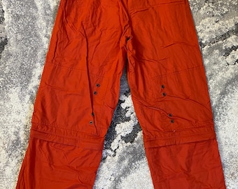 Sportrax Vintage träningsbyxor för pojkar (Orange, Stor, L, 14/16)