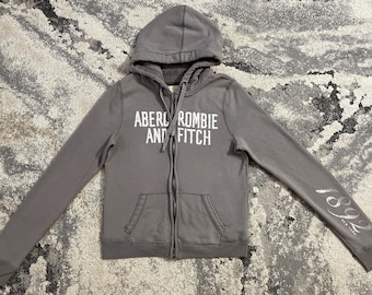 Abercrombie and Fitch Vintage Distressed Olive Green AF92 Thermal