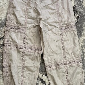 Free People Women's FP Movement Pants (Off-White, Large, L) image 2