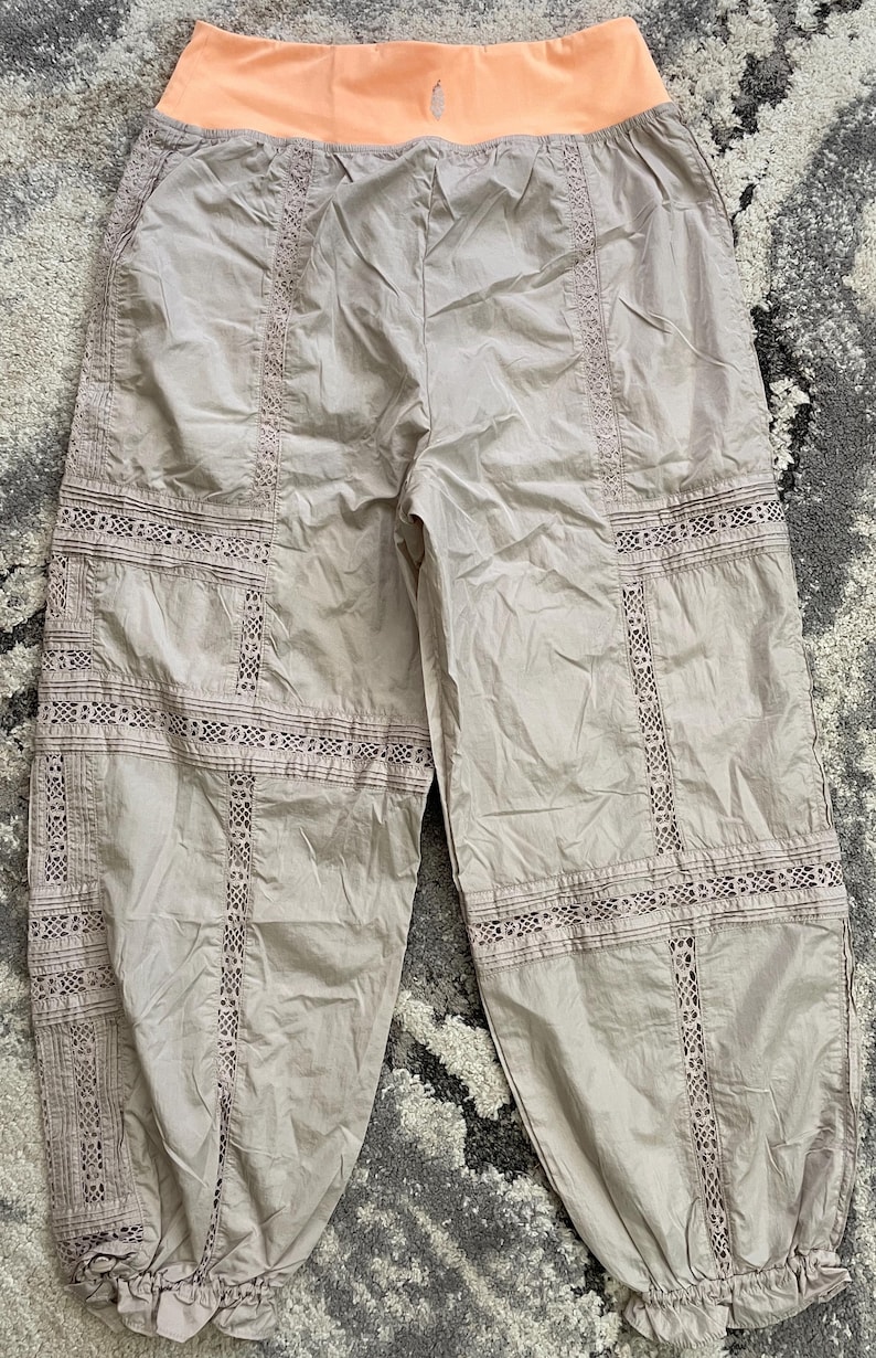 Free People Women's FP Movement Pants (Off-White, Large, L) image 2