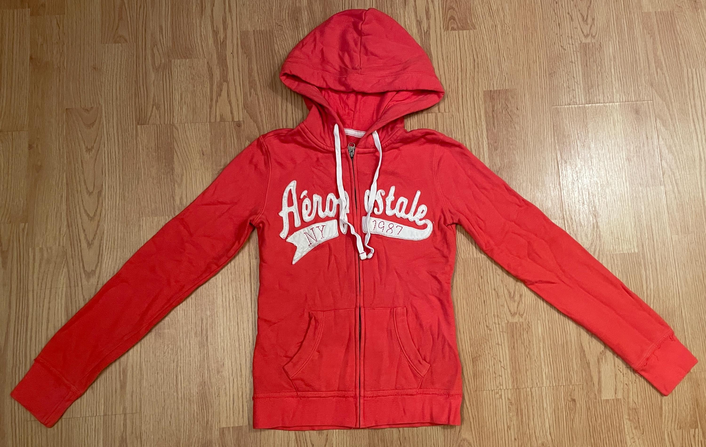 Vintage Red Zip up Hoodie - Etsy
