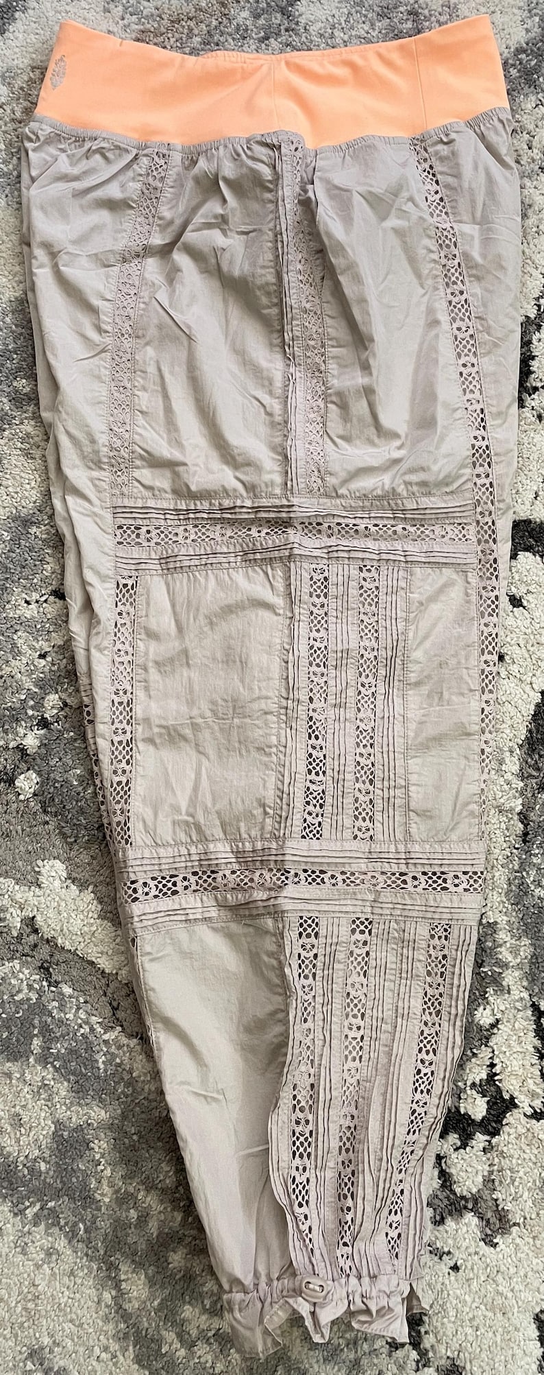 Free People Women's FP Movement Pants (Off-White, Large, L) image 3