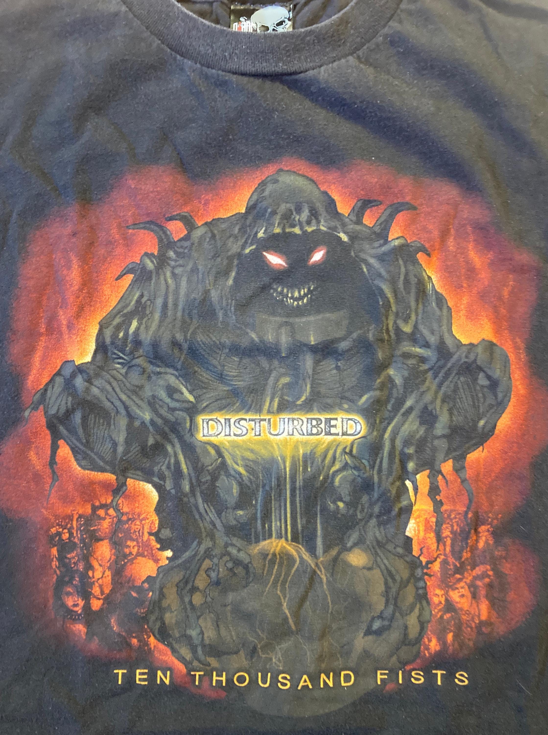 Disturbed Men's Short-sleeve Ten Thousand Fists Graphic T-shirt