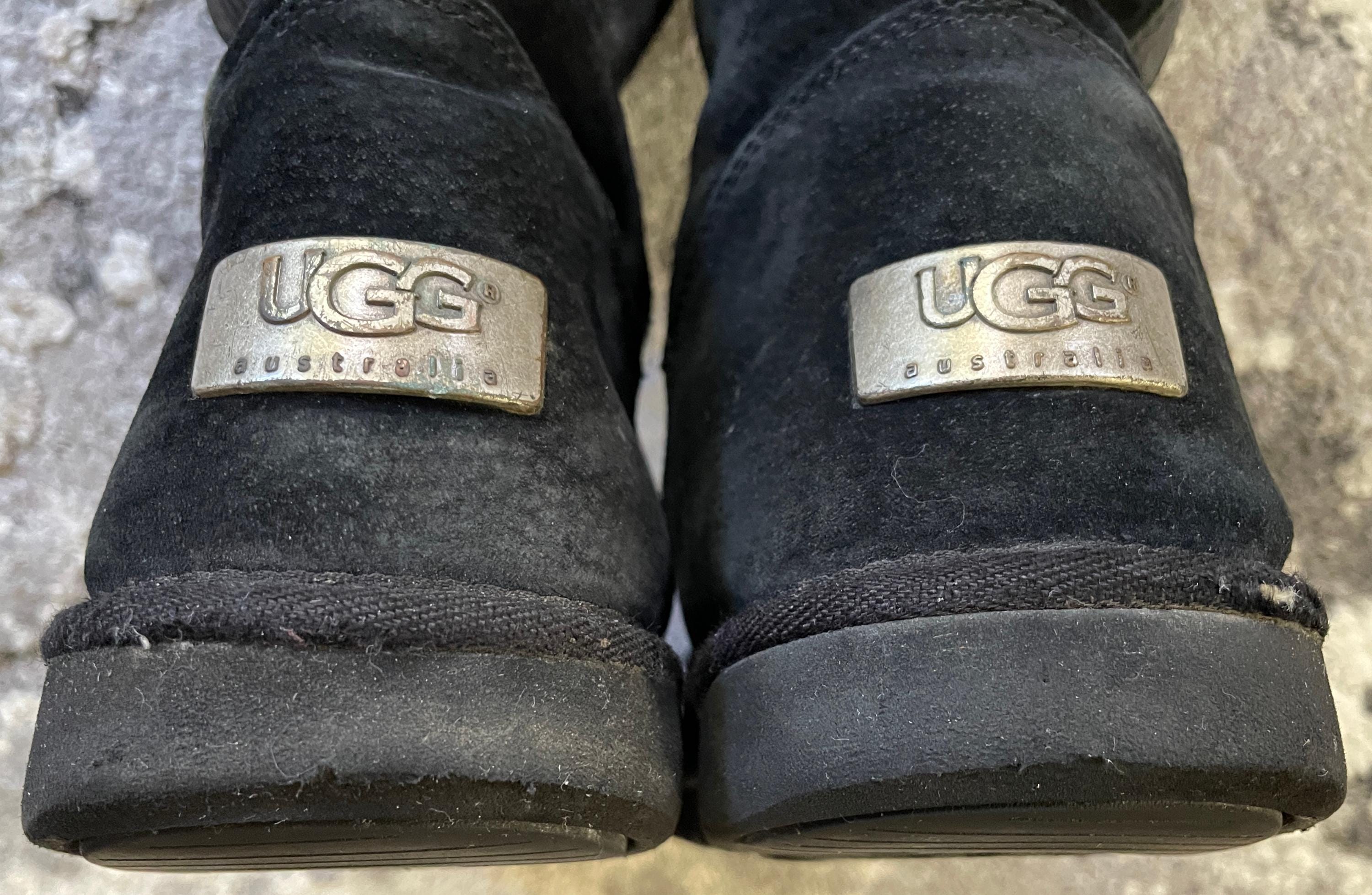 Leather Ugg Boots - Etsy UK