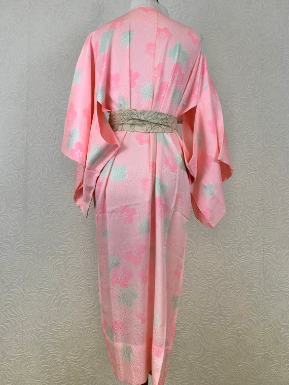 Vintage Silk Kimono Robe - Women's clothing/silk … - image 4