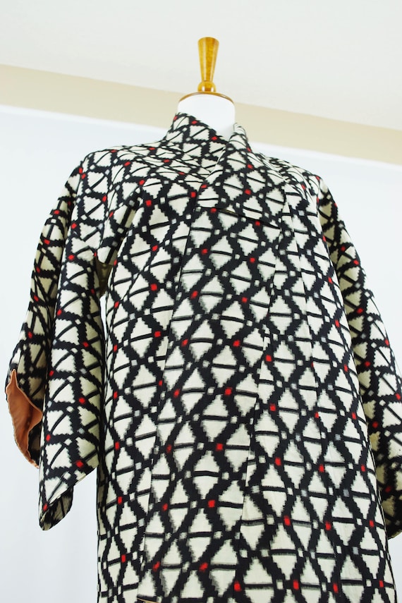 Vintage Silk Kimono Robe - Women's clothing/silk … - image 7