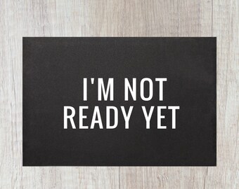 I M Probably At Target Doormat Funny Doormat Welcome Etsy