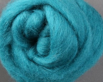 Corriedale Wool Roving007- Spearmint