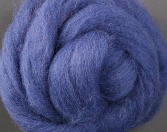 Corriedale Wool Roving- Blue berry pie-013