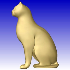 Cat 2 CNC stl relief model