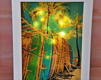 Tropical Surf LED Lanterns