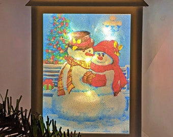 Holiday Happiness LED Lantern