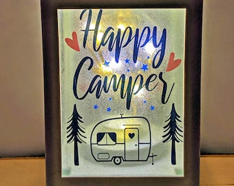 Linterna LED Happy Camper