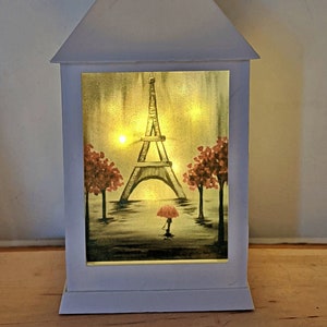 I Love Paris LED-Laterne