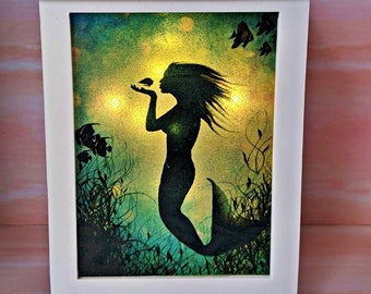 Mermaid LED Lantern