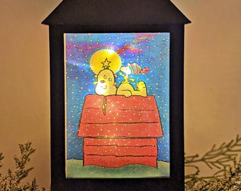 Peanuts Celebrate Christmas LED Lantern