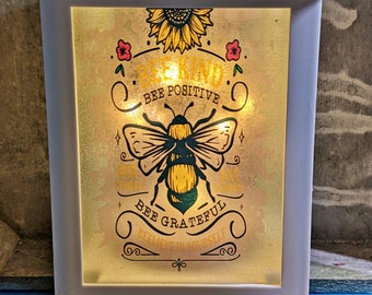Bee Kind LED Lantern