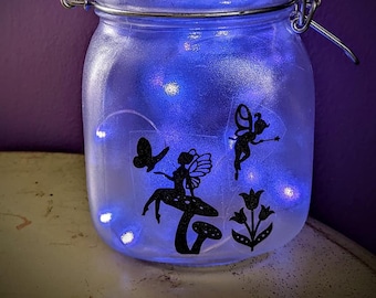 Believe in Fairies LED Jar