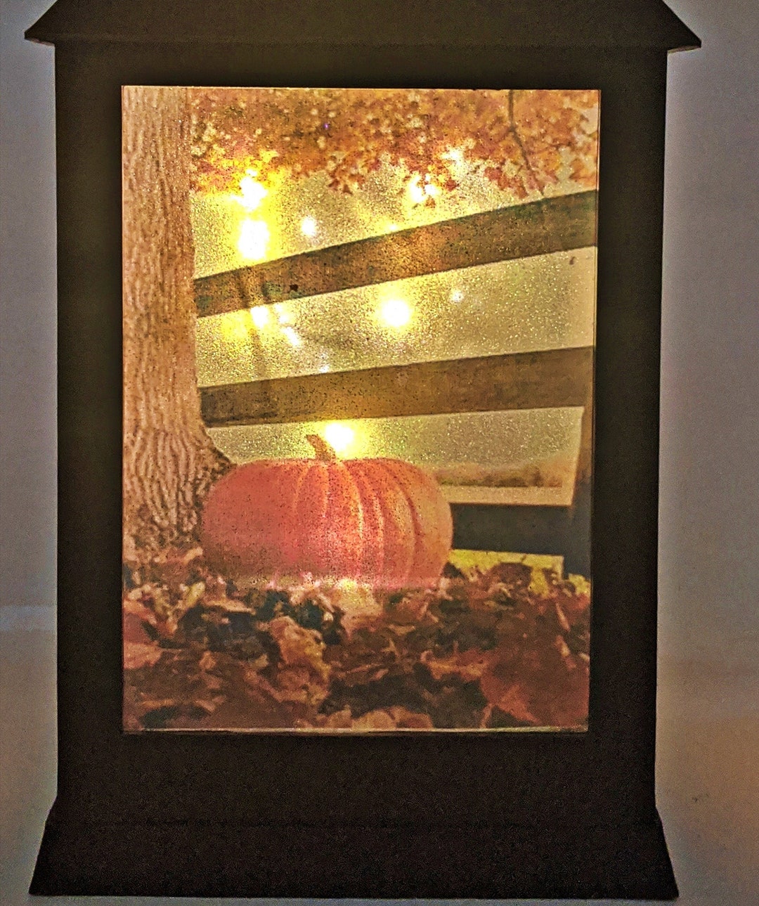 The Colors of Fall LED Lantern - Etsy