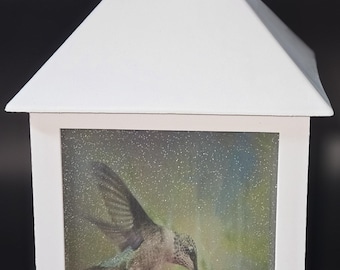 Hummingbird LED Lantern
