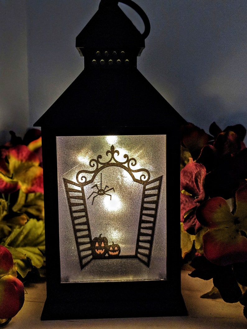 Frightfully Fun LED Halloween Lantern image 1