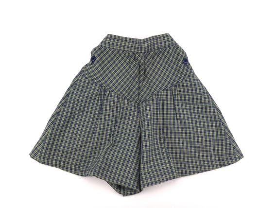 Classic French Plaid Culotte | Pom'Flore French C… - image 1
