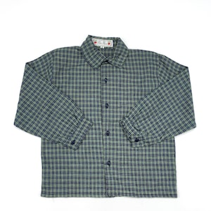 Classic French Flannel Plaid Shirt | Pom&#39;Flore French Children&#39;s Clothing