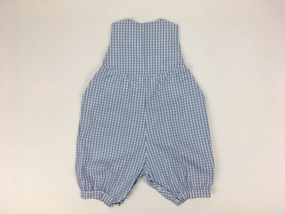 Classic French Blue Vichy Gingham Bubble - Made i… - image 2