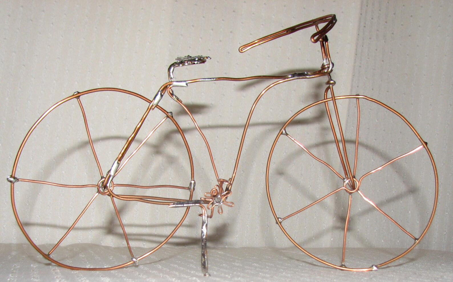 copper bmx bike