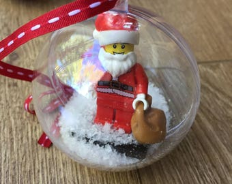 lego christmas bauble