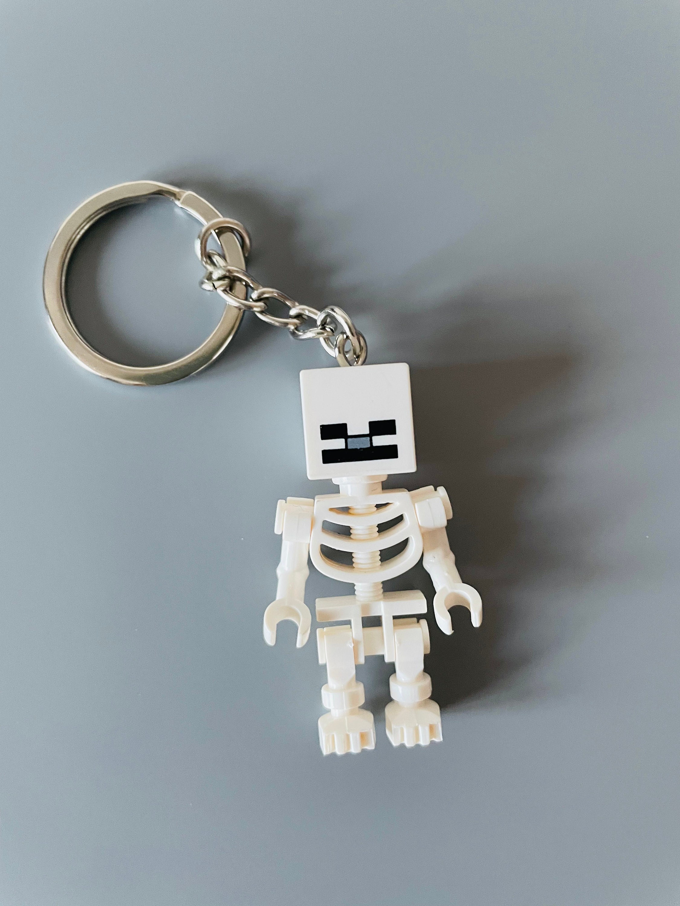 Minecraft Inspired Keyring Minecraft Gift Party Bag Filler Etsy
