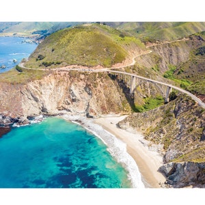 Big Sur Photo Print, Bixby Bridge Highway 1 California Coast | California Photography | West Coast, Monterey California Wall Art Print