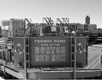 Boston Red Sox Sign Photo | Fenway Park Sign Printed Photo | Boston Photography | Boston Red Sox Print | Home of the Boston Red Sox Sign