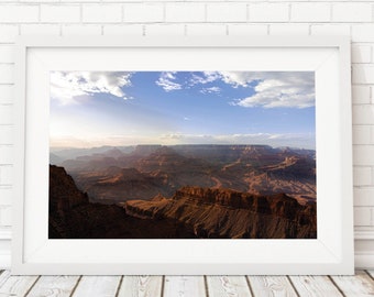 Grand Canyon Sunset Photograph | Grand Canyon Photography | Landscape Grand Canyon Photo | Grand Canyon South Rim Horizontal Print