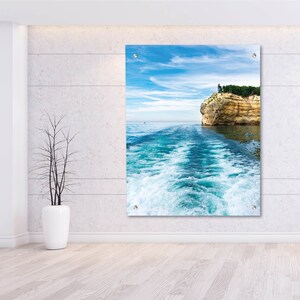 Pictured Rocks Cruise Canvas or Acrylic Photo | UP Michigan Photography | Pictured Rocks Coast Indian Head Photos | Pictured Rocks Up North