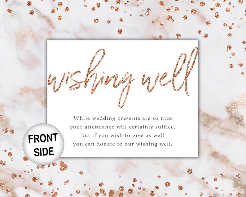 Wishing Well for Bridal Shower Bridal Shower Wishing Well Etsy