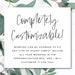 Postponed Wedding Card Printable Postponed Date Announcement for ...