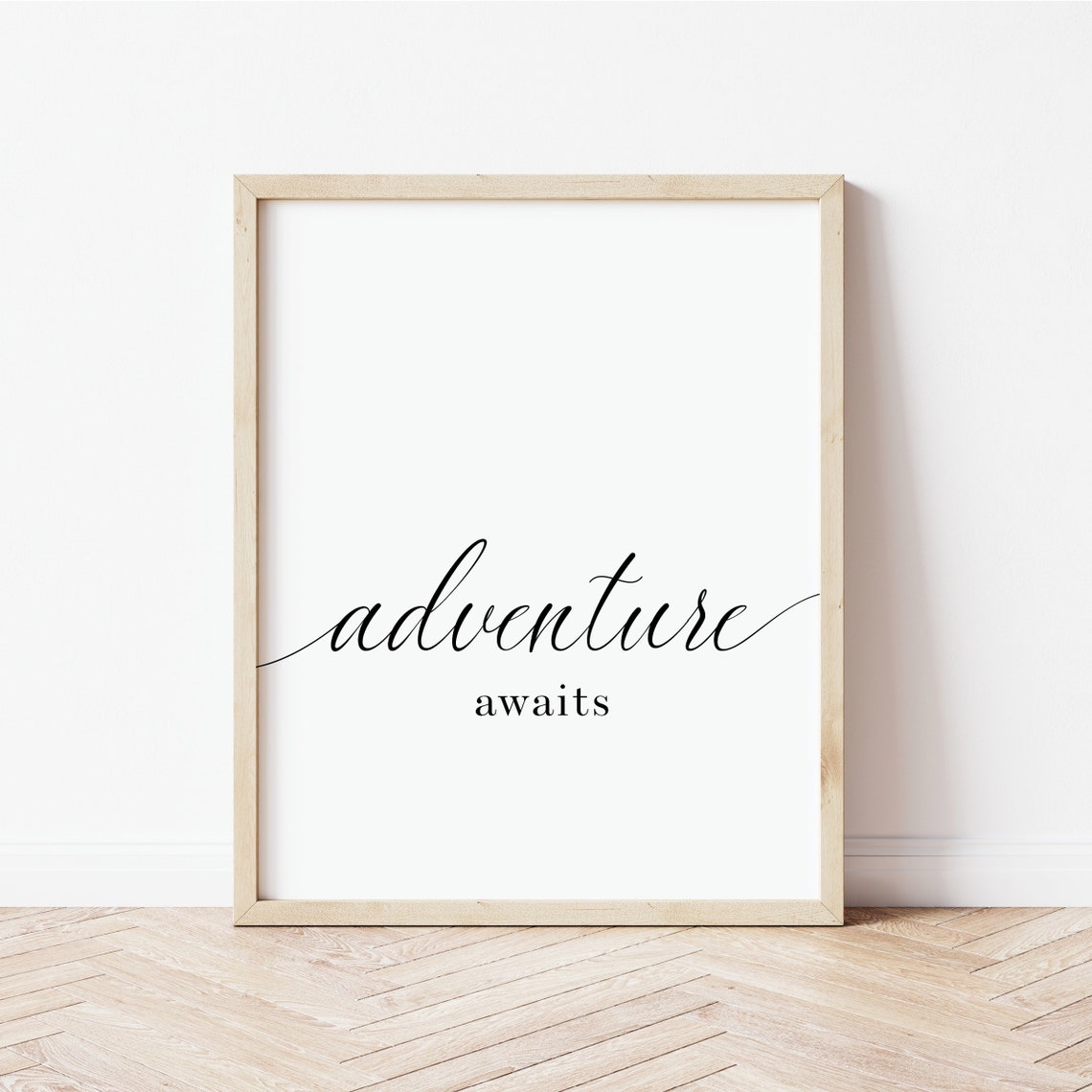 Adventure Awaits Printable Sign, DIY Printable Travel Quotes, Travel ...