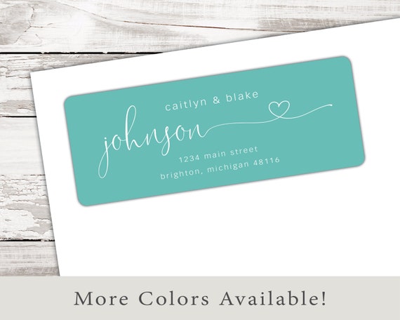 Katrinkles Etichette Personalizzate Cuore | Amici Di Maglia