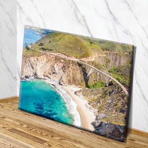Bixby Bridge Wall Canvas, Big Sur, California Coast | Highway 1 California Wall Art | West Coast, Monterey California Wall Decor