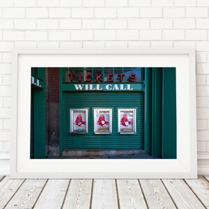 Boston Red Sox Will Call Tickets Photo | Fenway Park Ticket Office | Boston Red Sox Ticket Office Photograph | Fenway Park Photography