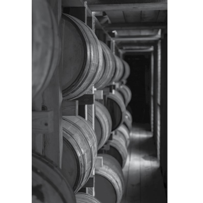 Bourbon Barrels Wall Art Photo Print Distillery Photo - Etsy